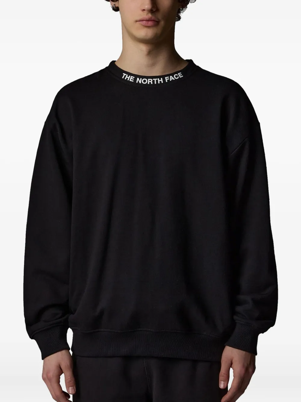 THE NORTH FACE LOGO-PRINT SWEATSHIRT