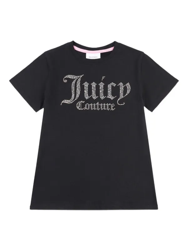 Juicy Couture Kids ラインストーン Tシャツ | ブラック | FARFETCH JP