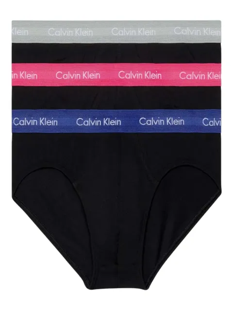 Calvin Klein Underwear logo-waistband briefs (pack of three)