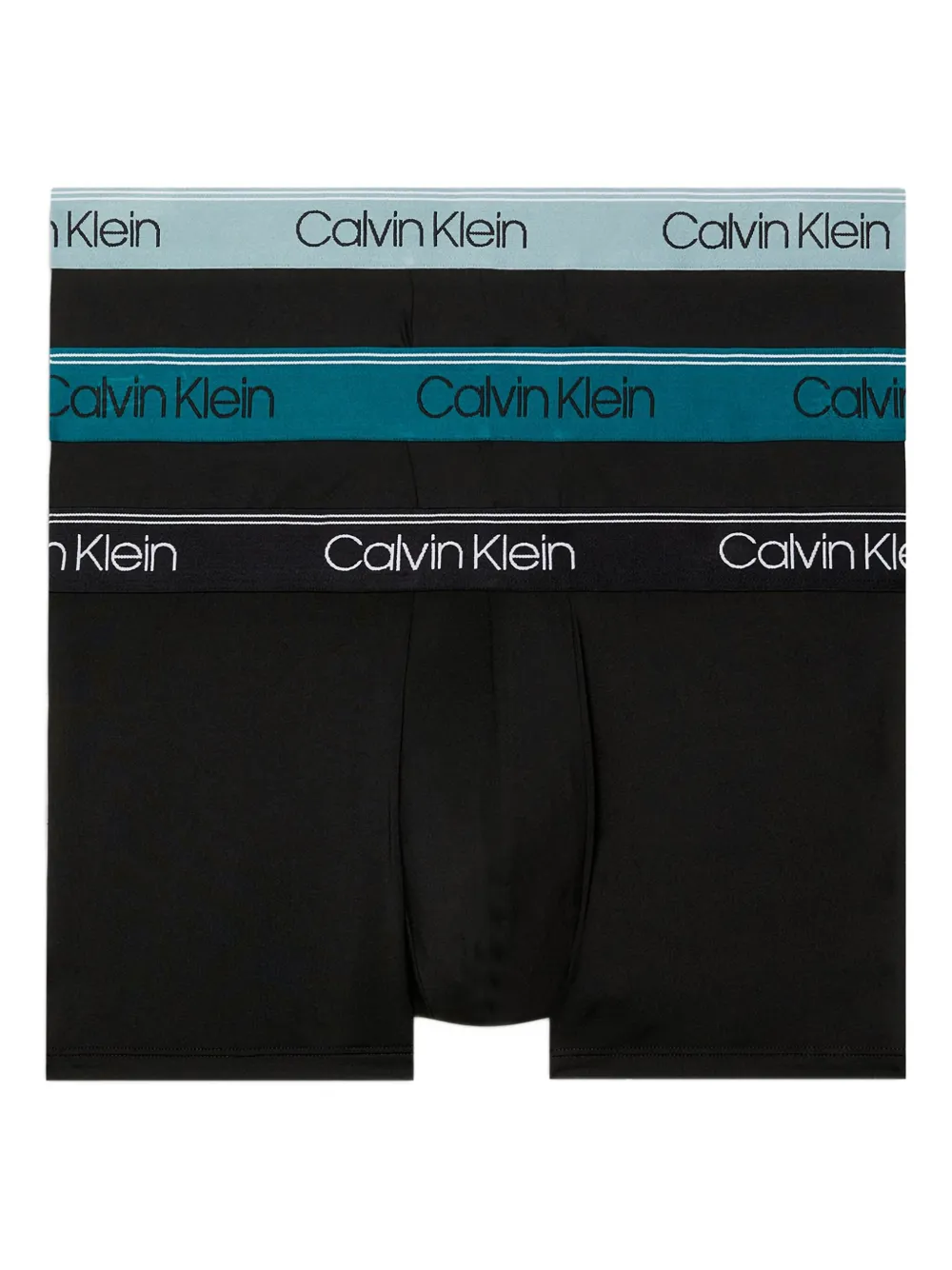 Calvin Klein logo boxers (set of three) - Nero