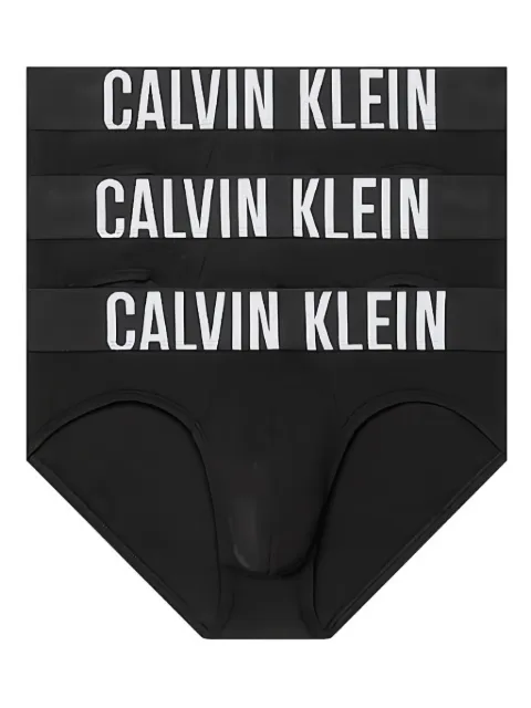 Calvin Klein set de  tres piezas de ropa interior con logo en la pretina