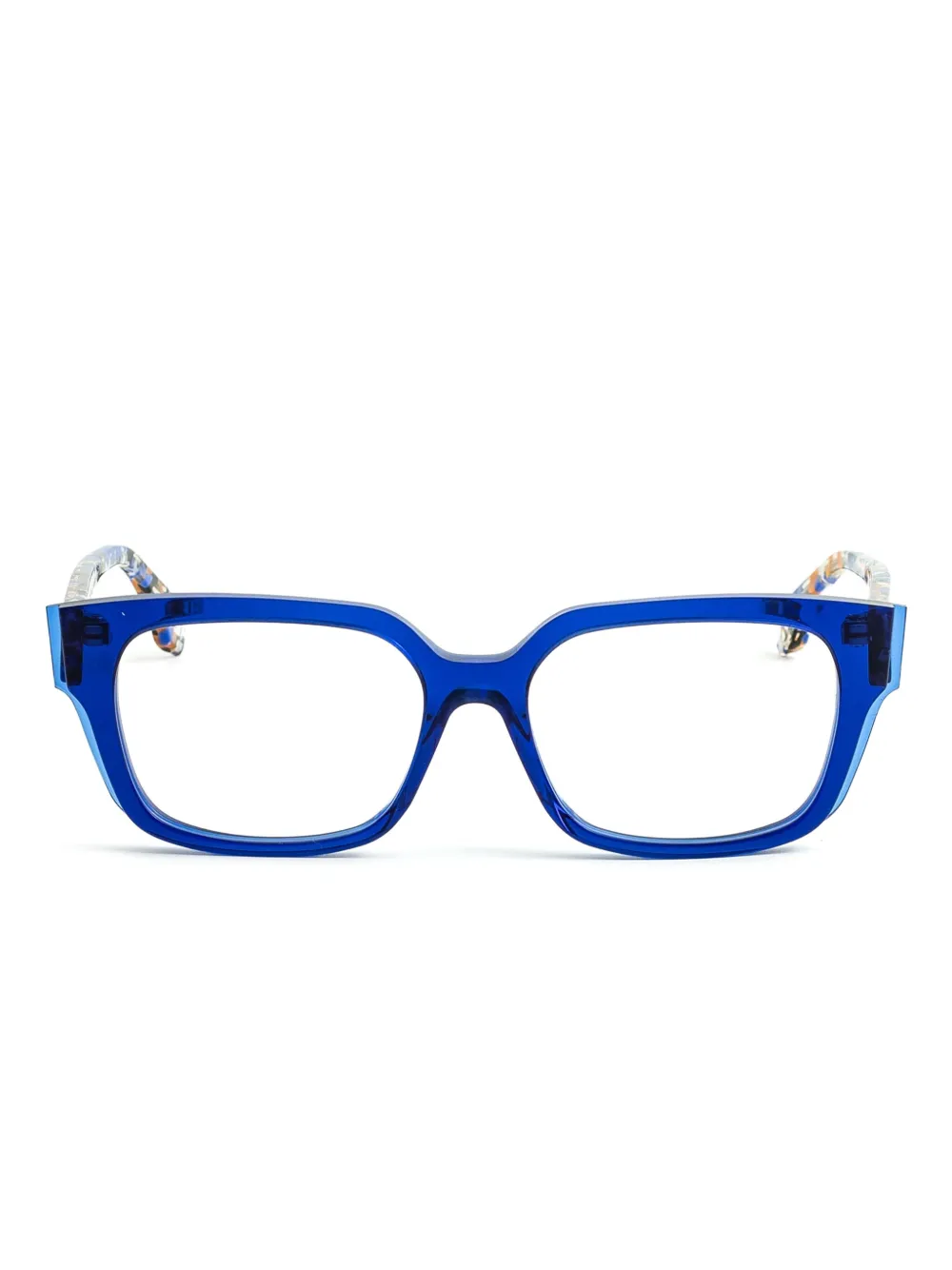Face À Face square-frame glasses | Blue | Image 1