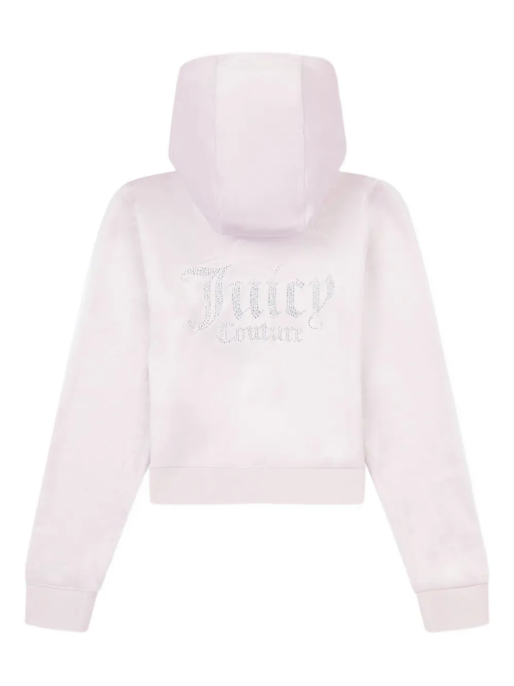 Juicy Couture Kids Hoodie verfraaid met stras Paars