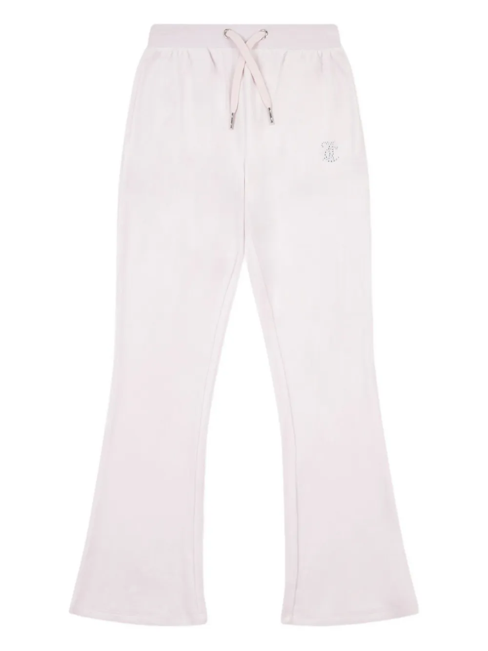 Juicy Couture Kids Broek verfraaid met stras Paars