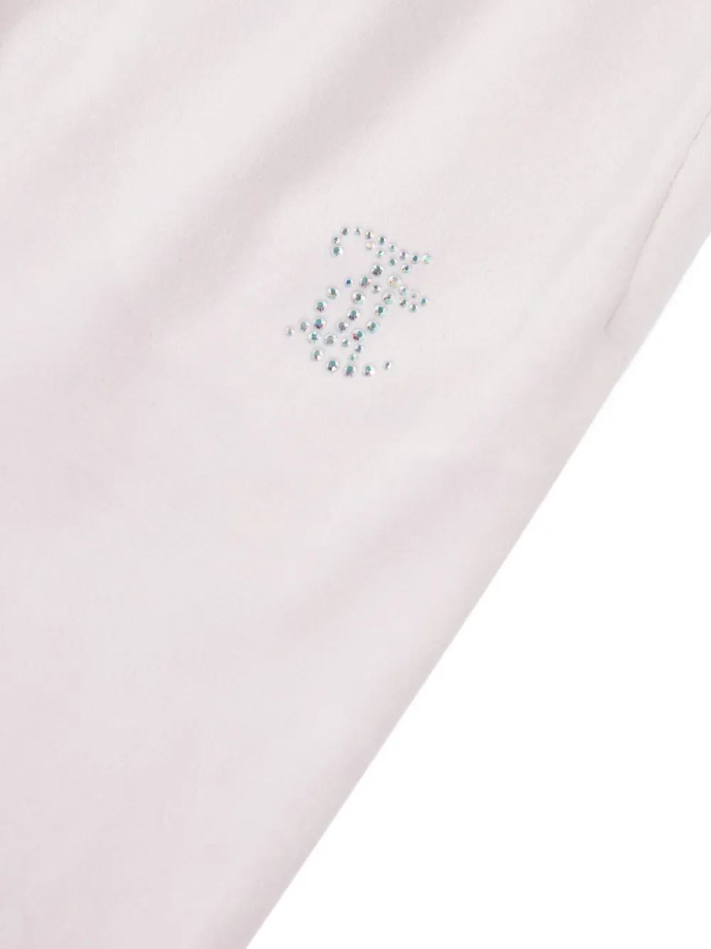 Juicy Couture Kids Broek verfraaid met stras Paars