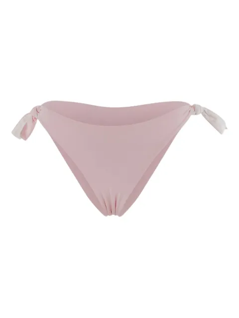 Fisico logo-patch bikini bottoms