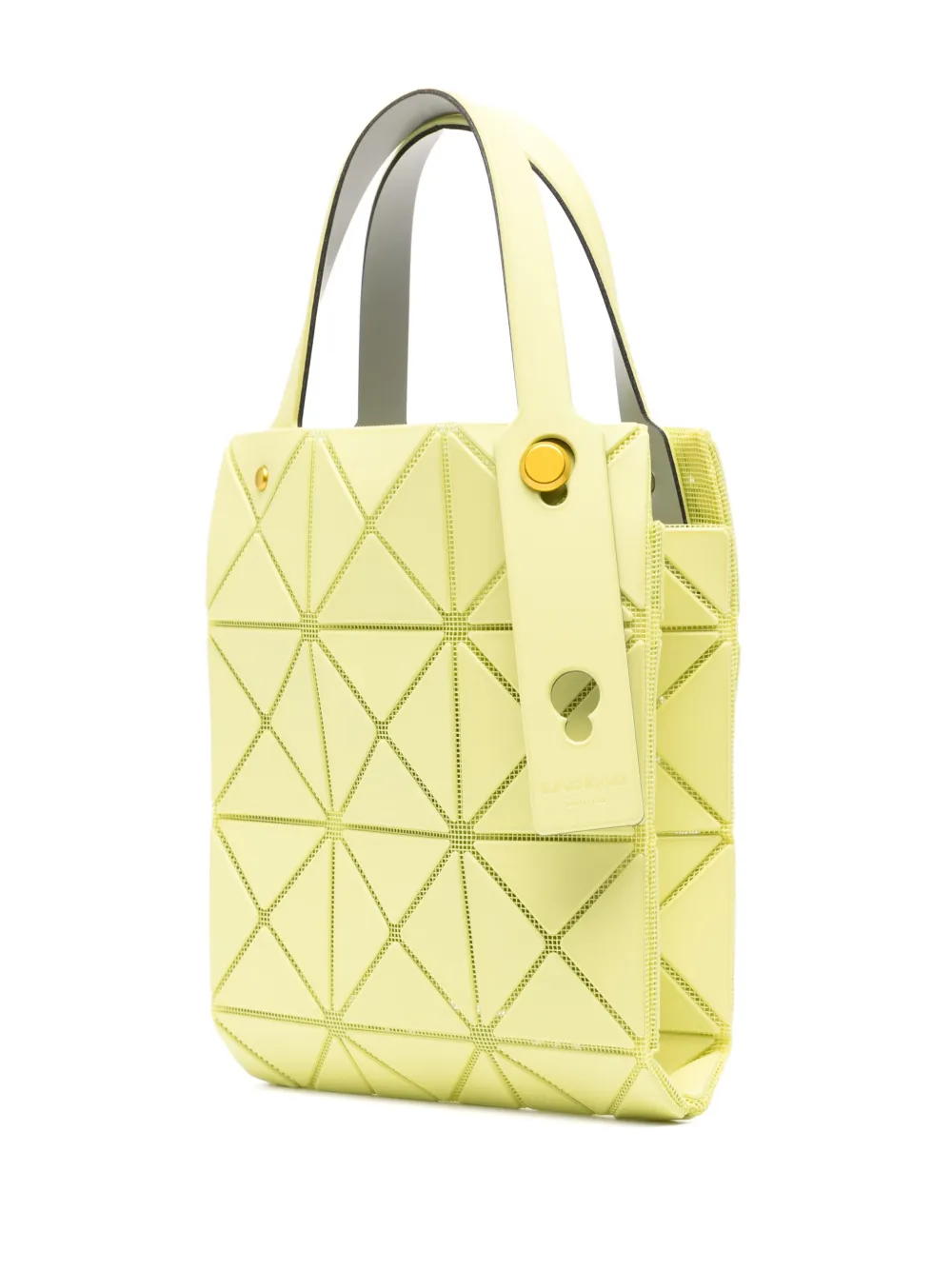 Bao Issey Miyake Carat mini-tas Geel