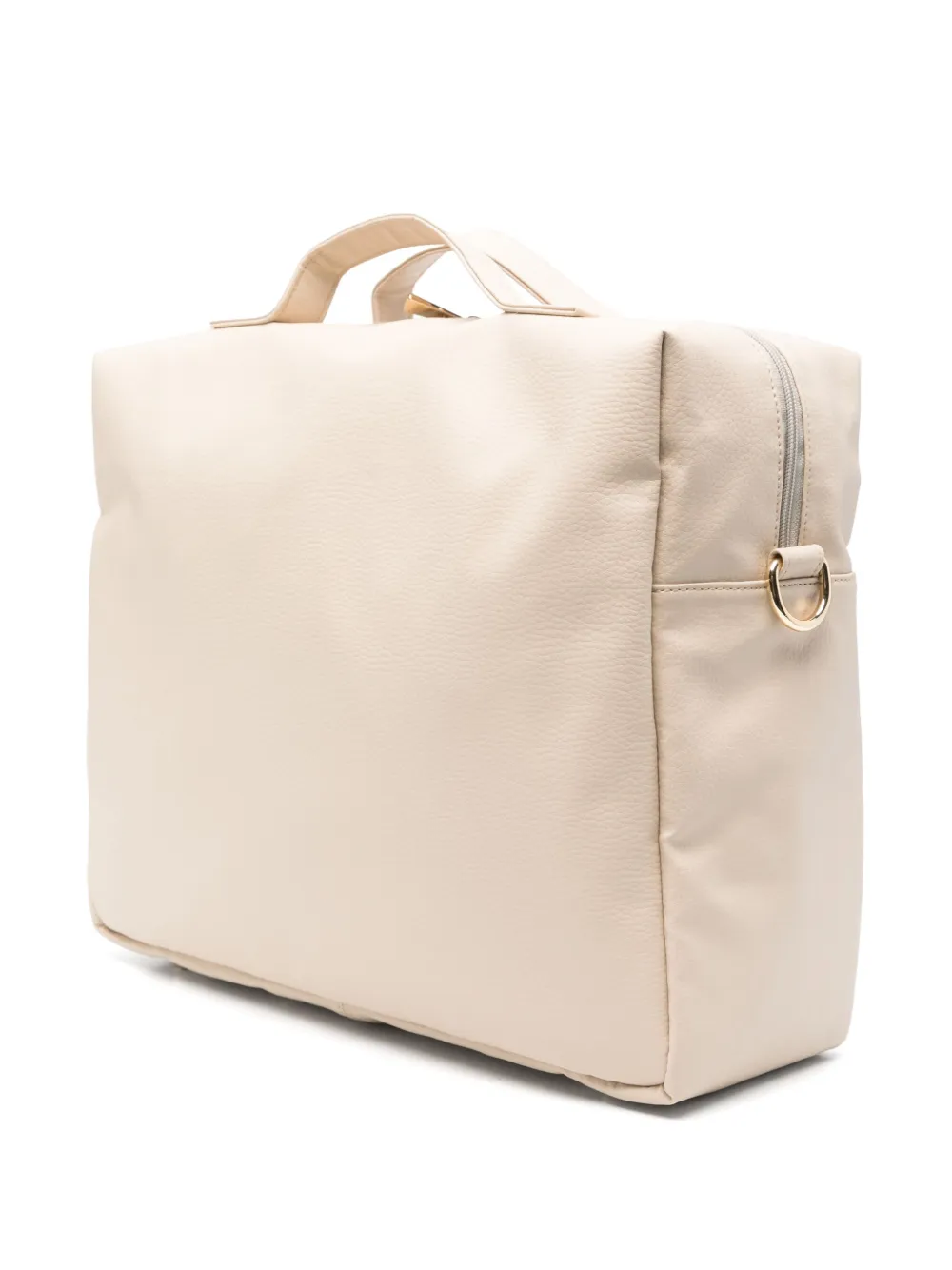 Little Bear logo-embroidered changing bag - Beige