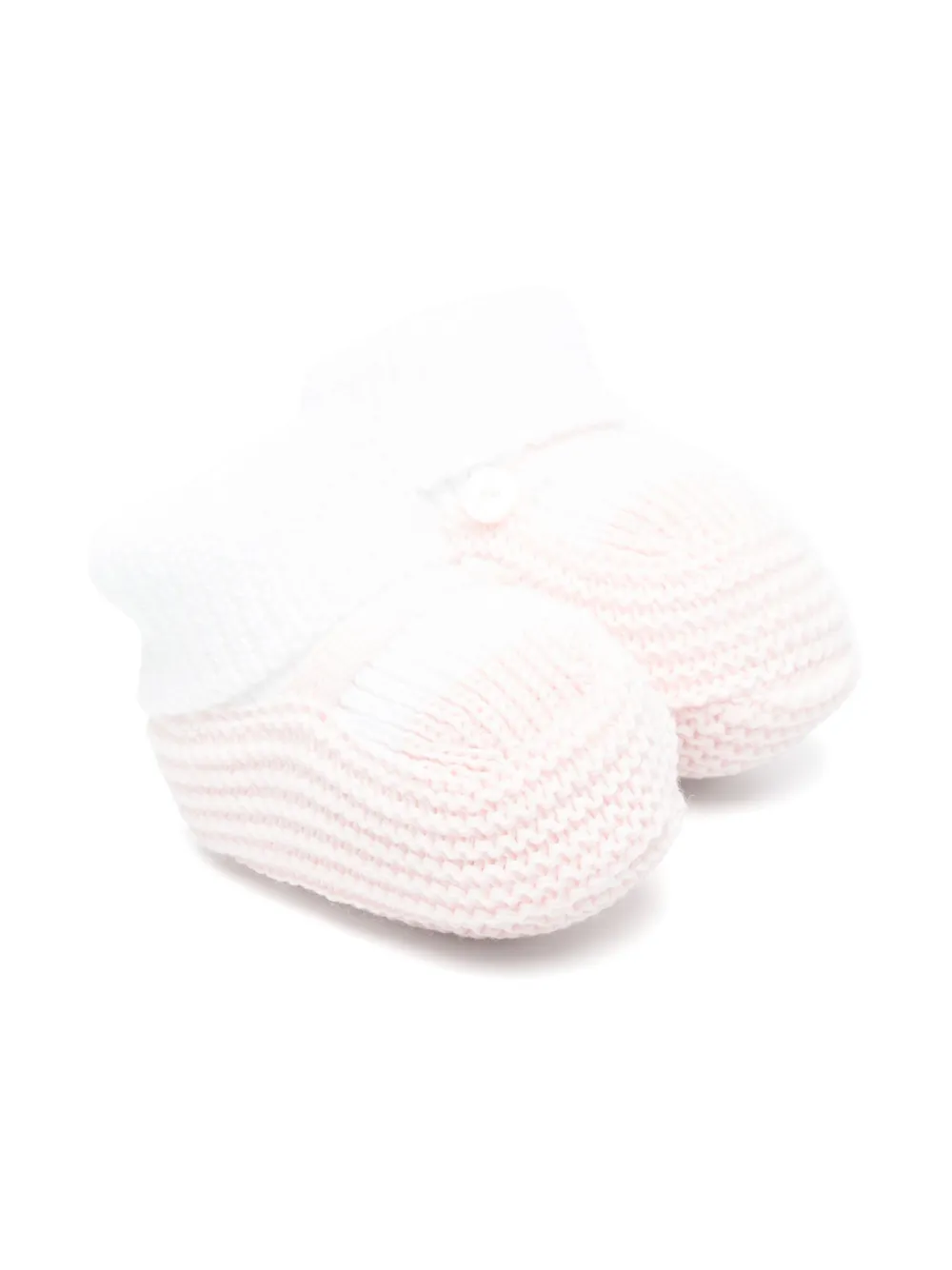 Little Bear knitted pre-walkers White