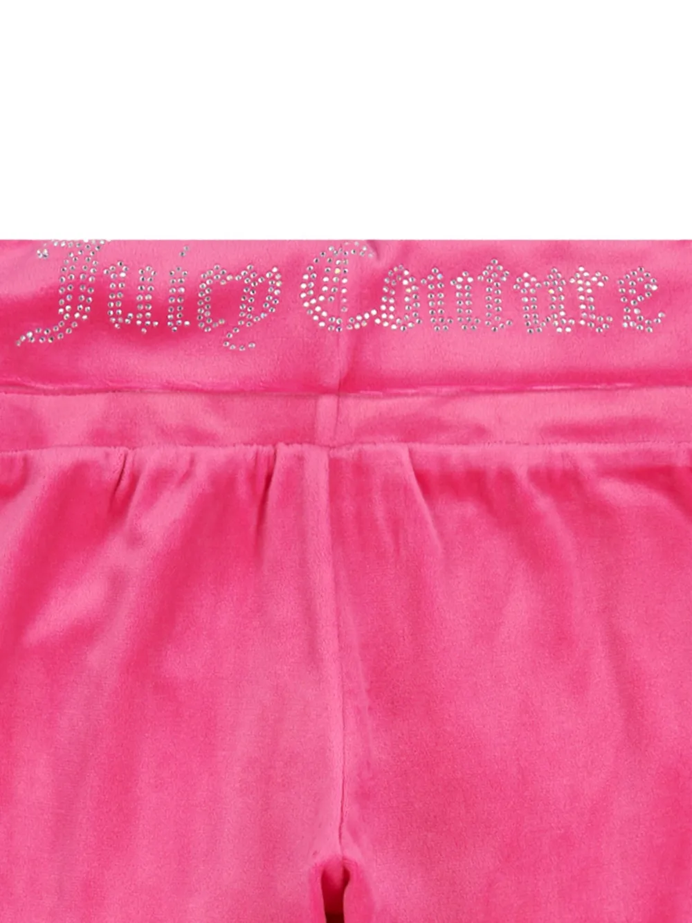 JUICY COUTURE LOGO-STUDDED SHORTS