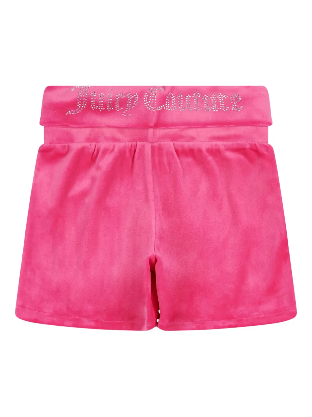 JUICY COUTURE LOGO-STUDDED SHORTS