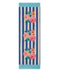 Lisa Corti Nizam striped table runner - Blue