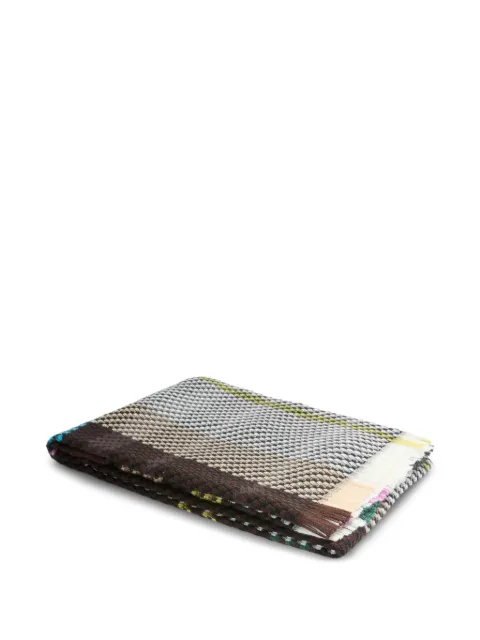 Missoni Home checked-pattern woven throw