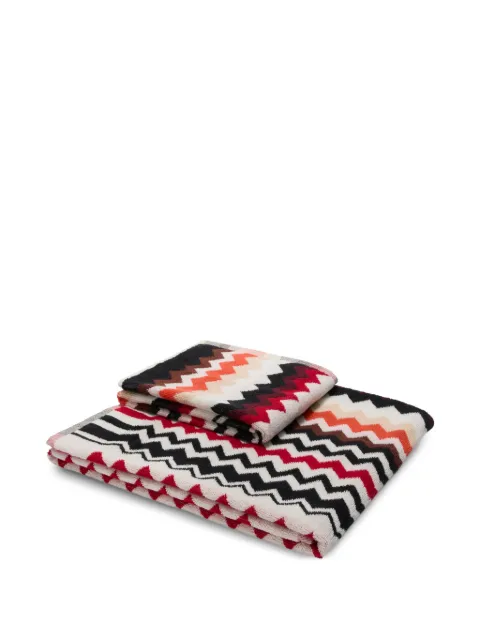 Missoni Home Best chevron-patterned bath towel set