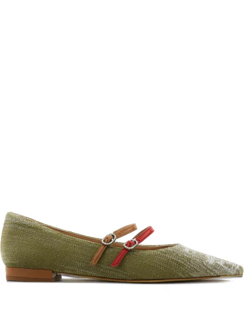 Paul Warmer Astro ballerina shoes