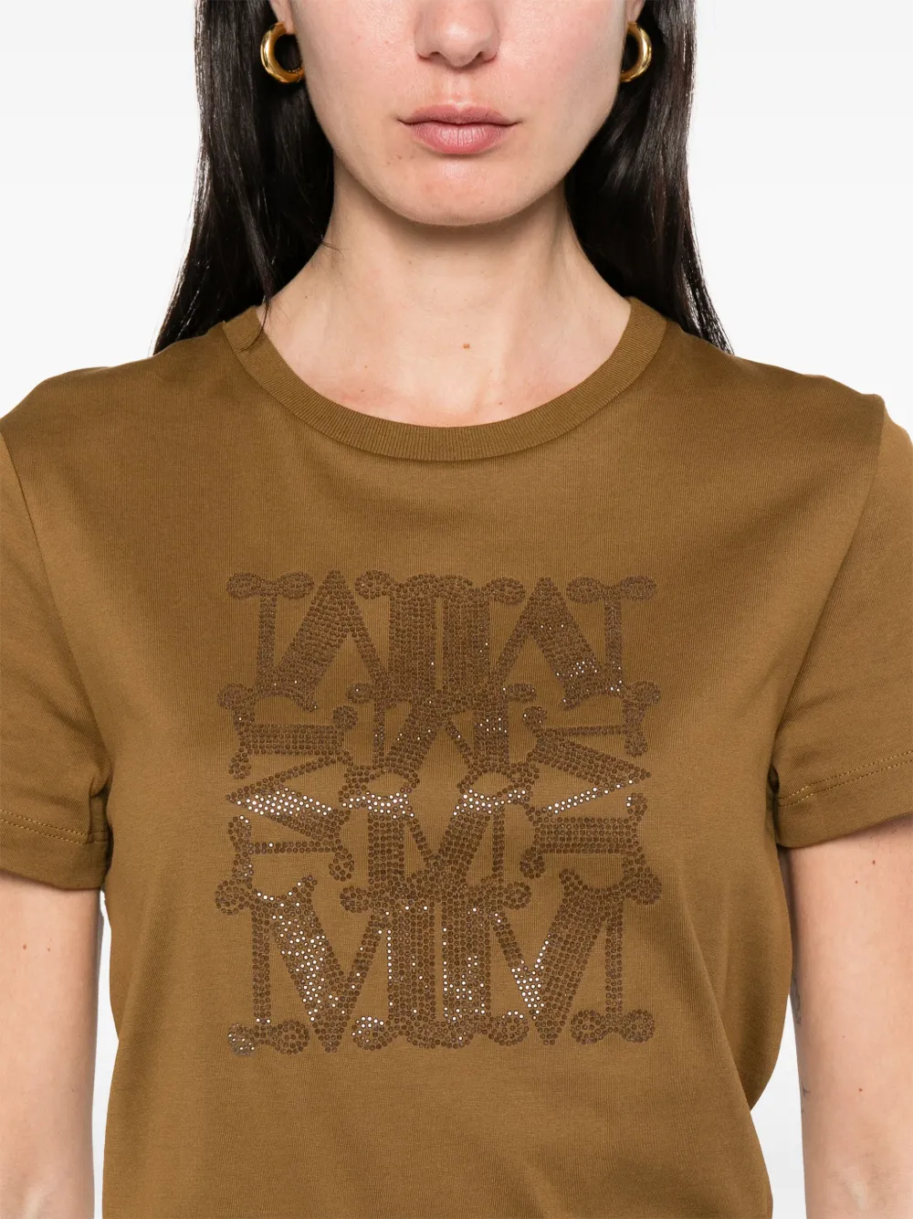 Max Mara Giovane T-shirt Bruin