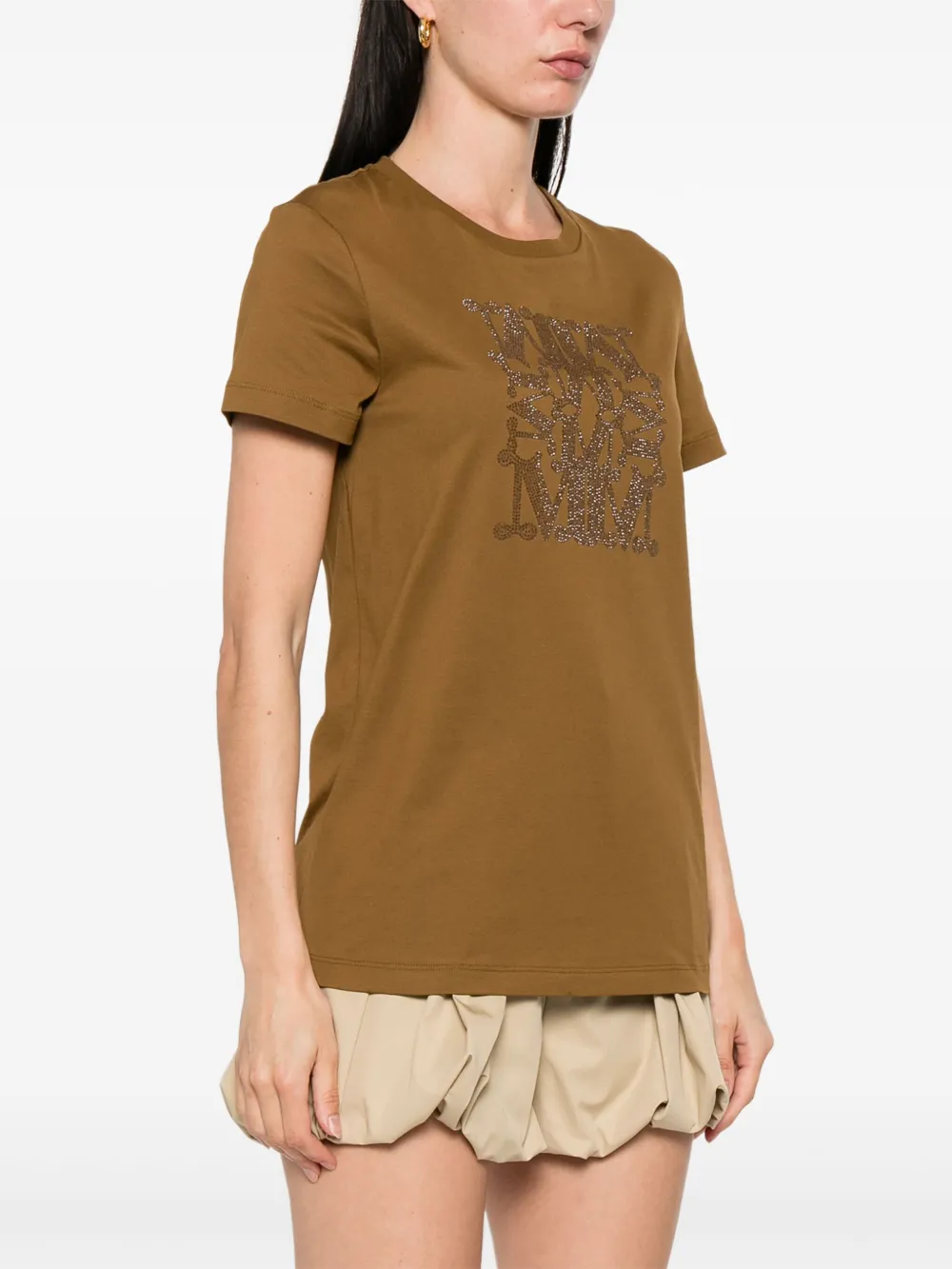 Max Mara Giovane T-shirt Bruin