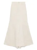 Rick Owens godet maxi skirt - Neutrals