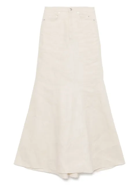 Rick Owens godet maxi skirt
