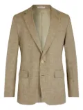 FURSAC linen single-breasted blazer - Neutrals