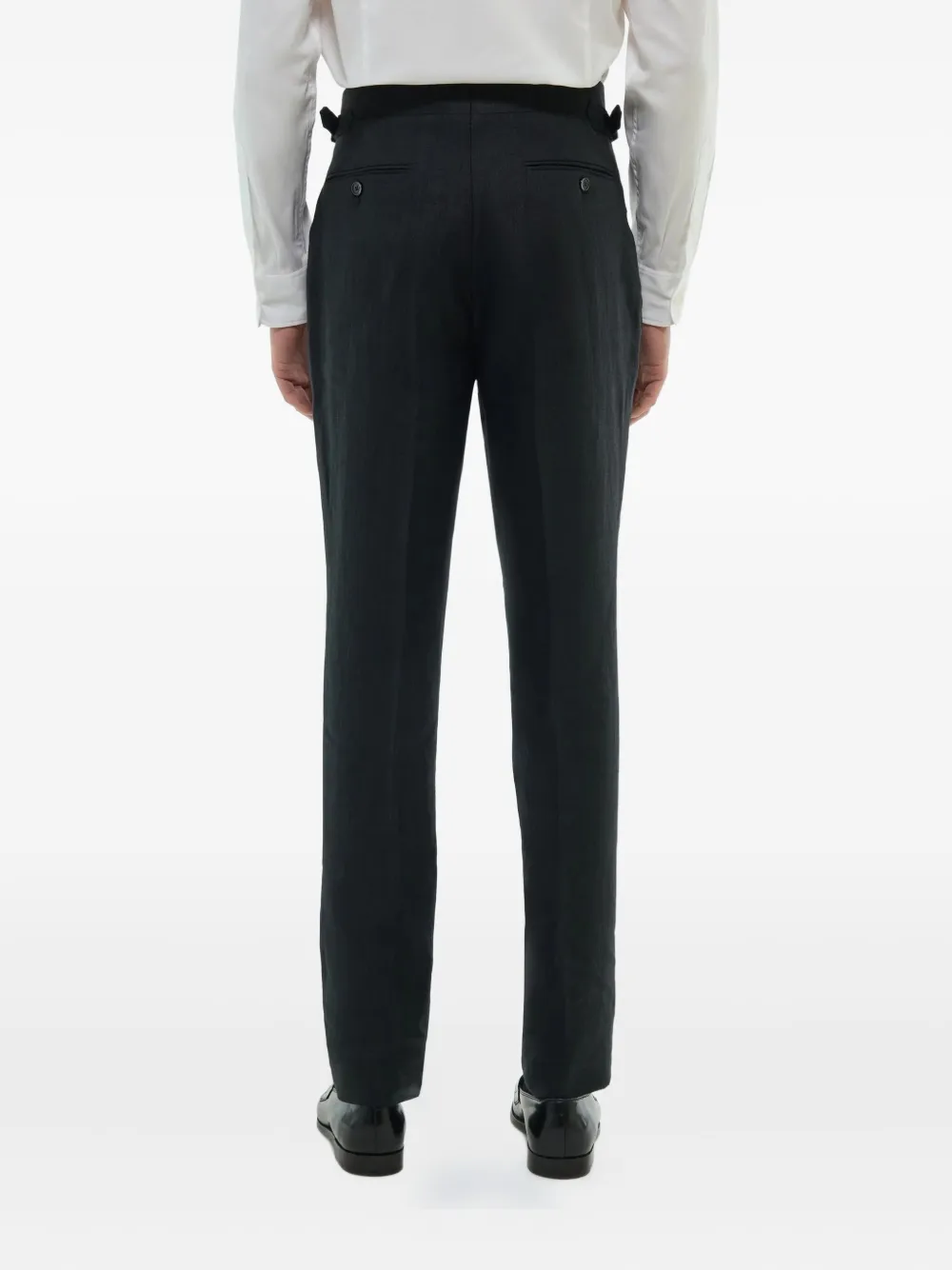FURSAC Geplooide pantalon Zwart