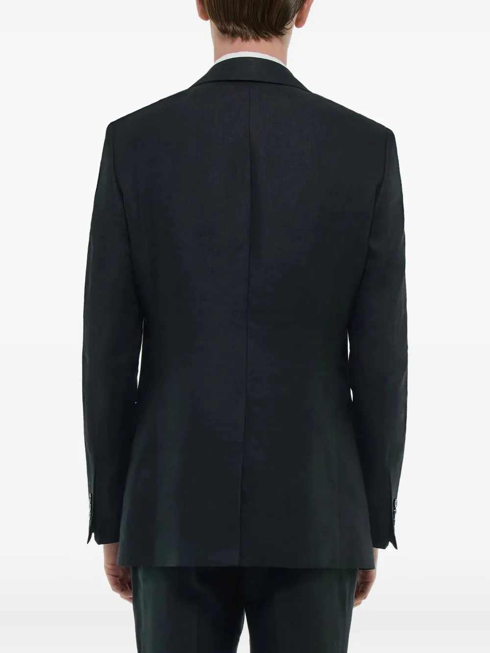 FURSAC Blazer met enkele rij knopen Zwart