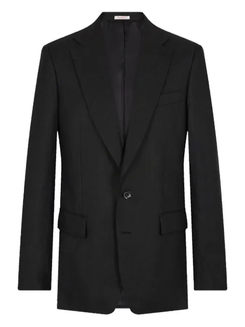 FURSAC linen single-breasted blazer