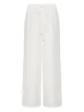 Aje Cloud embroidered trousers - Neutrals