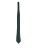 FURSAC geometric-pattern tie - Green