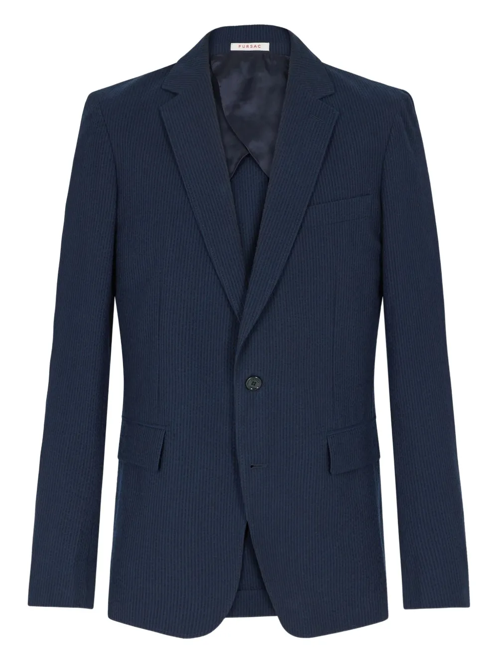 FURSAC Katoenen blazer Blauw