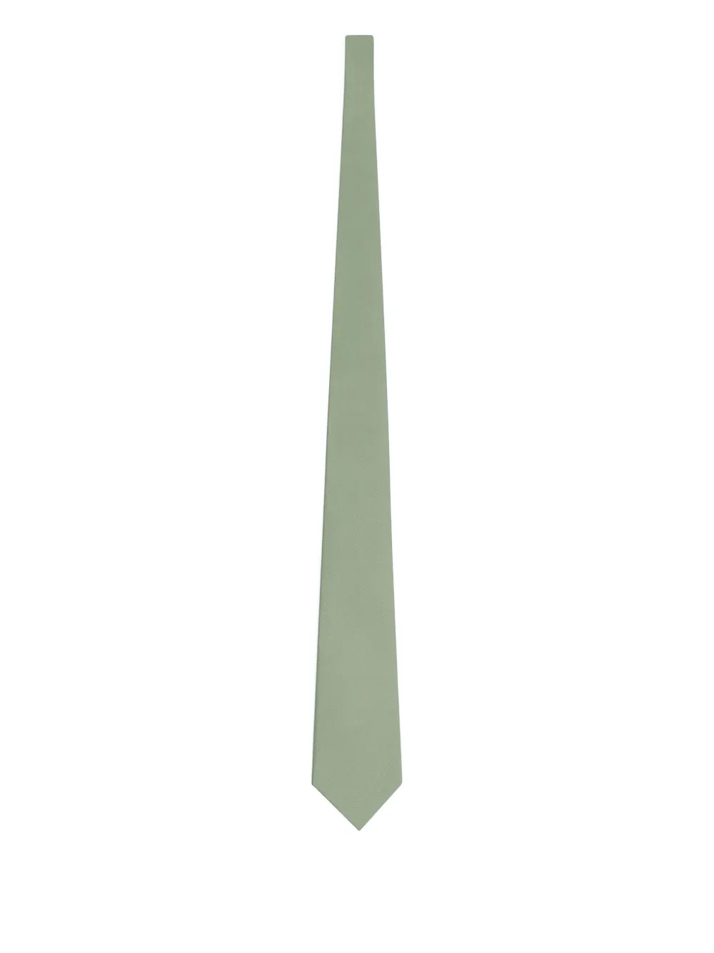 FURSAC textured silk tie Groen