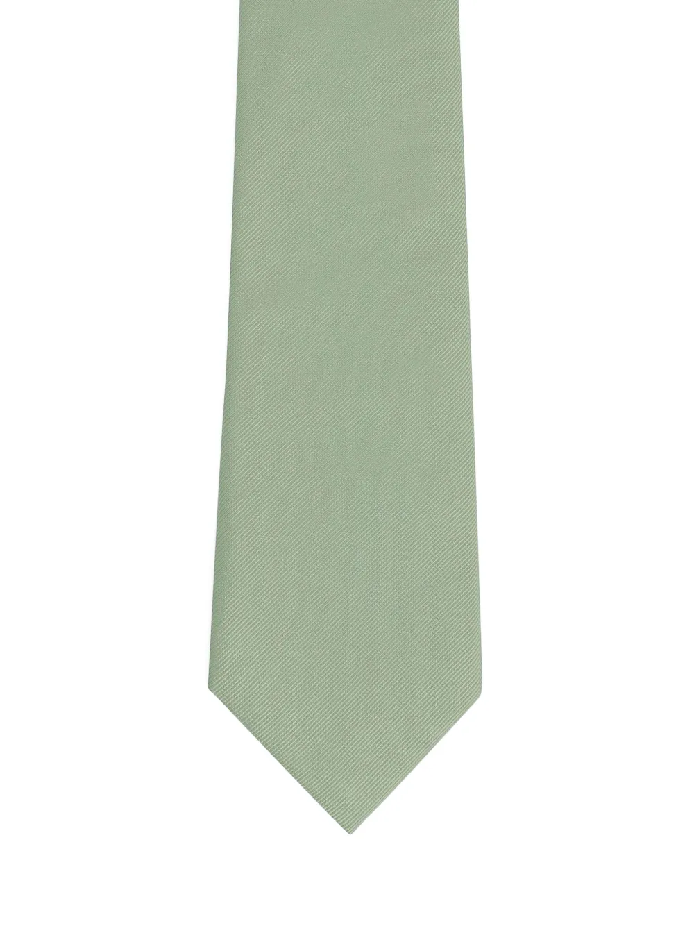 FURSAC textured silk tie Groen