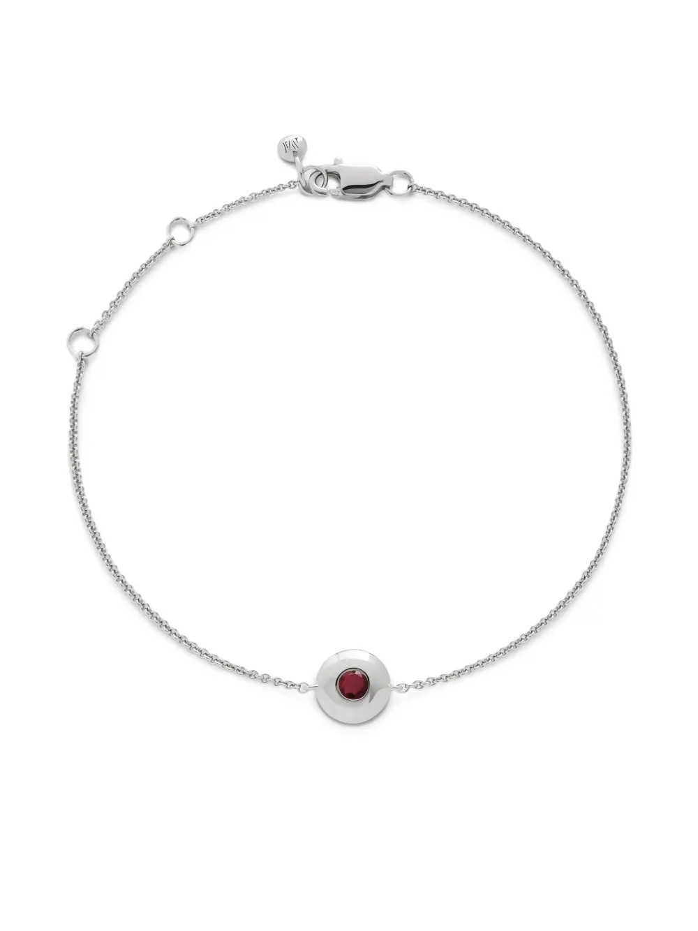 Monica Vinader July Birthstone bracelet | Silver | Image 1