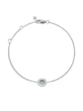 Monica Vinader March Birthstone bracelet - Silver