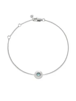 Monica Vinader Birthstone ブレスレット | シルバートーン | FARFETCH JP
