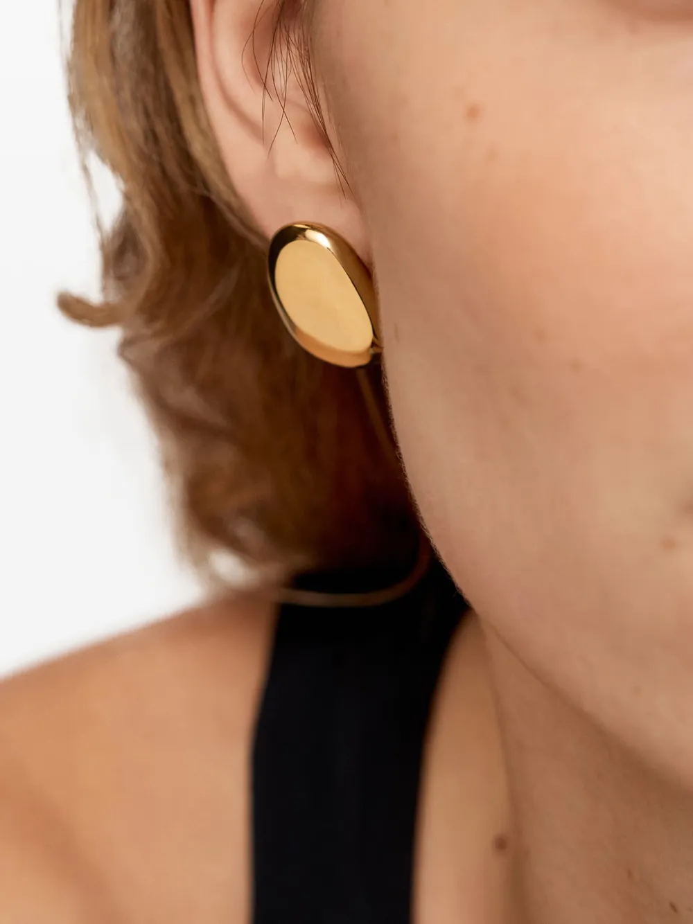 Monica Vinader Aria oorbellen - Goud