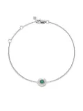Monica Vinader May Birthstone bracelet - Silver