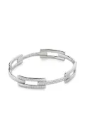 Monica Vinader Signature Link diamond bracelet - Silver