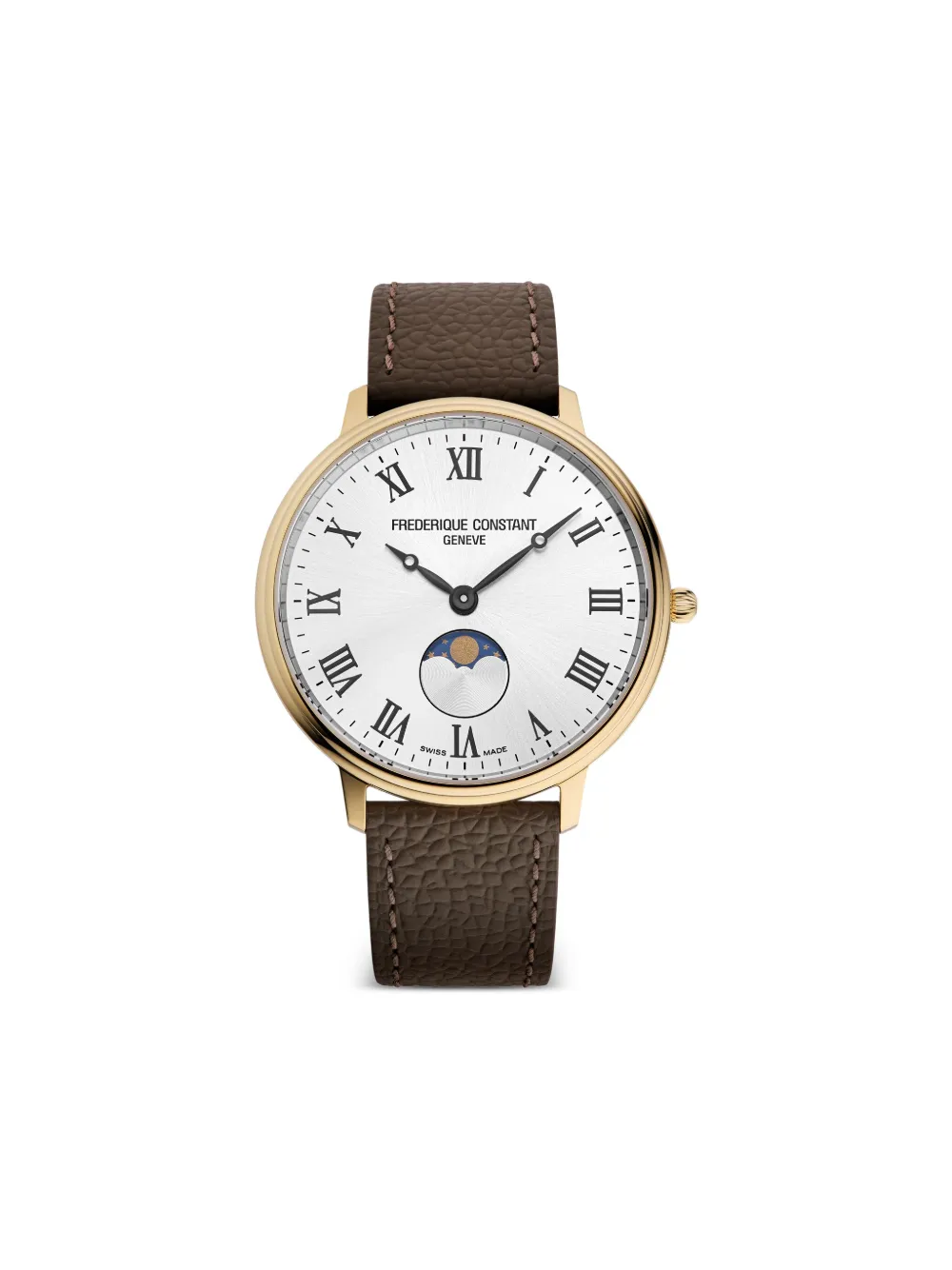 Frederique Constant reloj Classics Moonphase de 39mm | plateado | Image 1