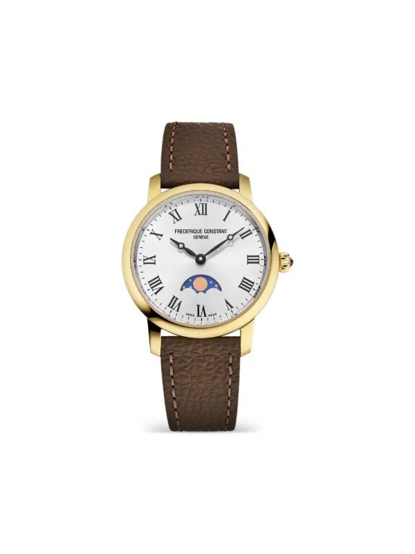 Frederique Constant クラシック スリムライン ムーンフェイズ 30mm
