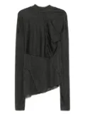 CHIAHUNG SU asymmetric T-shirt - Grey