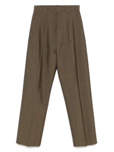 Phoebe Philo pressed-crease trousers