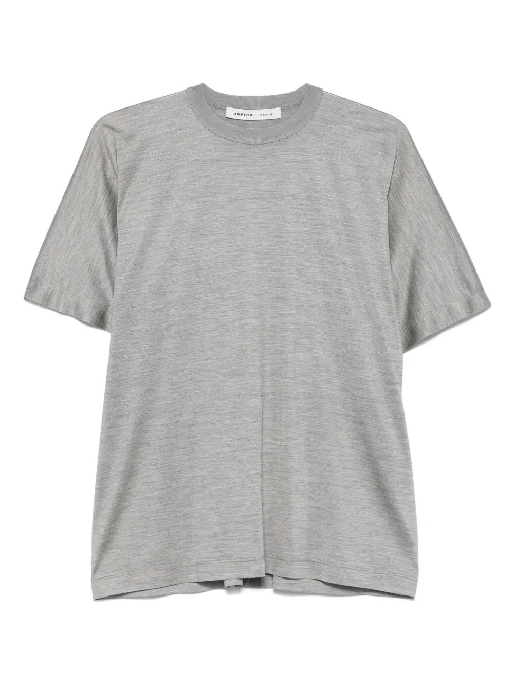 Carven playera de seda | gris | Image 1