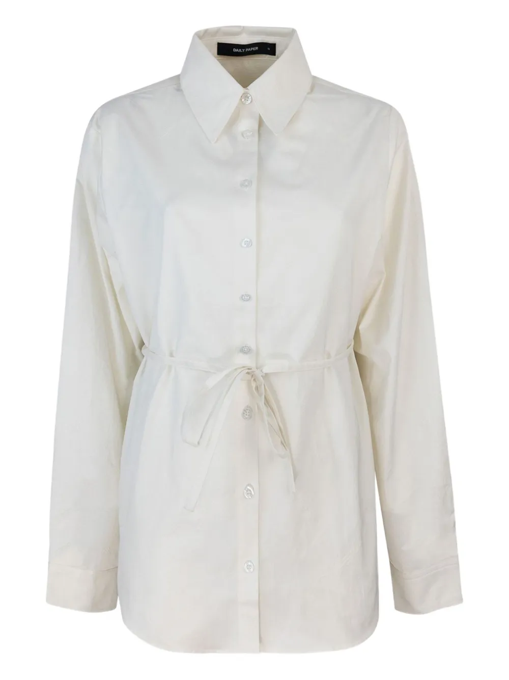 Daily Paper camisa con moño en la cintura | blanco | Image 1