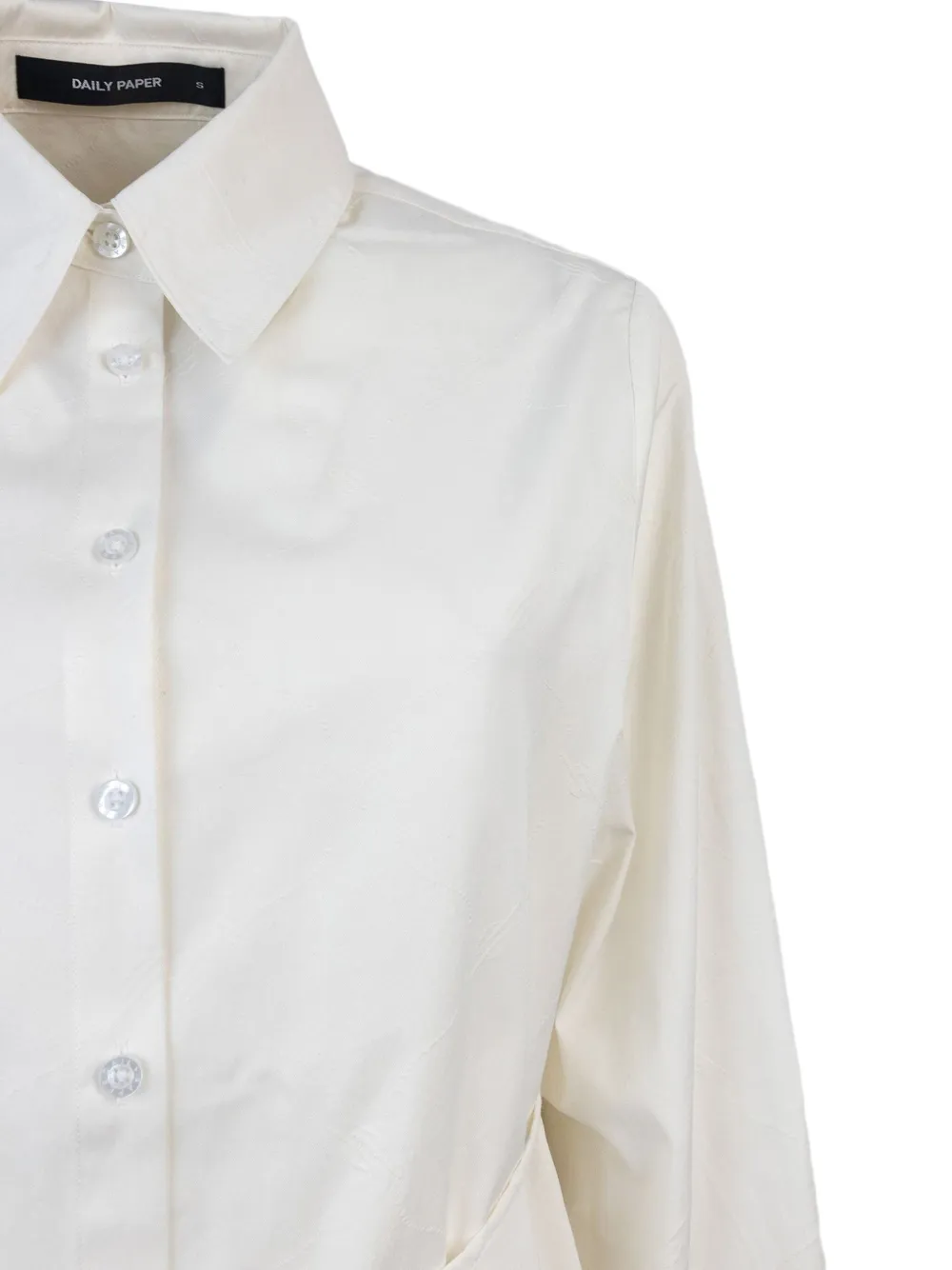 Daily Paper Shirt met gestrikte taille Wit