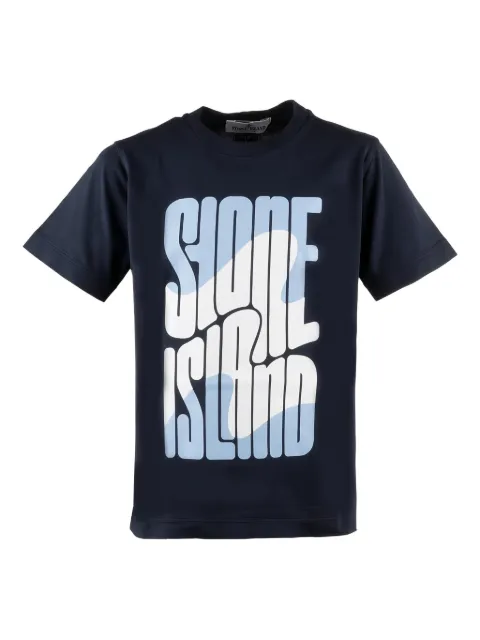 Stone Island Junior logo-print T-shirt