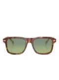 Brunello Cucinelli square-frame sunglasses - Brown
