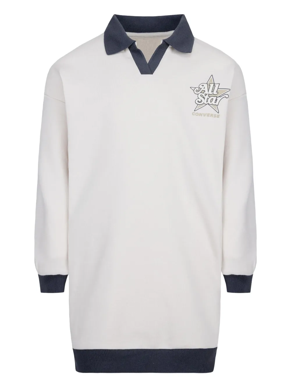 Converse Kids Abito con logo - Bianco