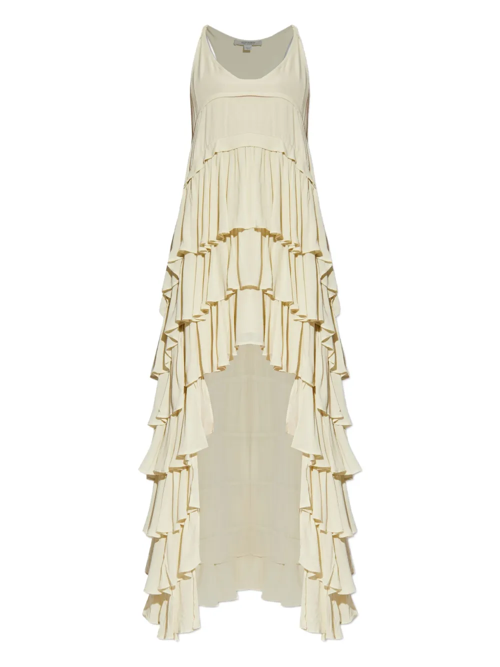 Cavarly ruffled maxi dress