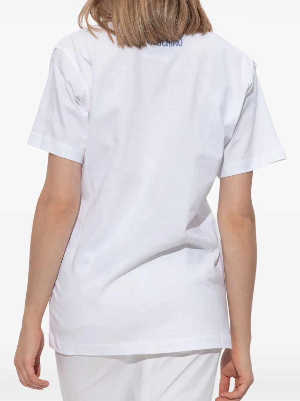 Moschino Katoenen T-shirt Wit
